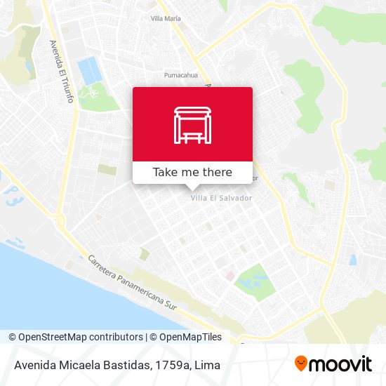 Mapa de Avenida Micaela Bastidas, 1759a