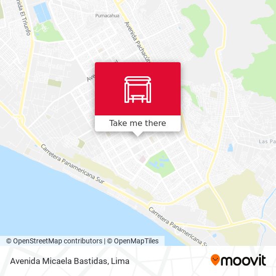 Avenida Micaela Bastidas map