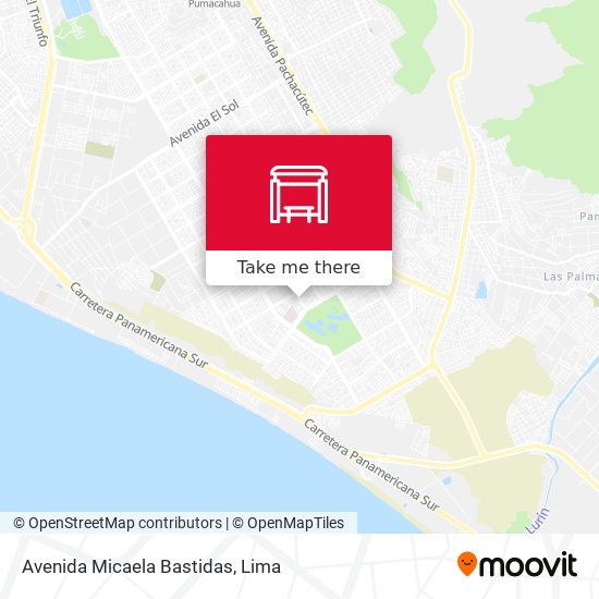 Mapa de Avenida Micaela Bastidas