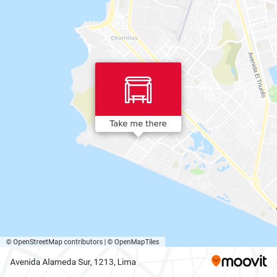 Avenida Alameda Sur, 1213 map