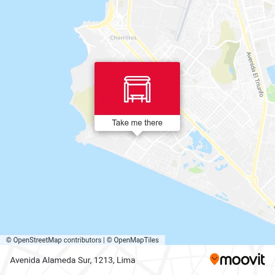 Avenida Alameda Sur, 1213 map