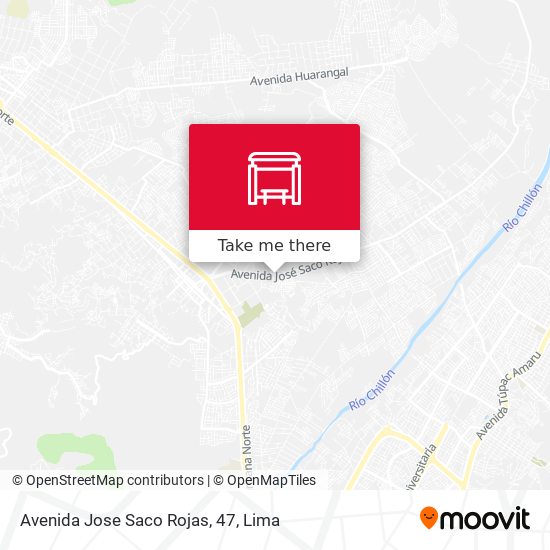 Avenida Jose Saco Rojas, 47 map