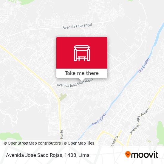 Avenida Jose Saco Rojas, 1408 map