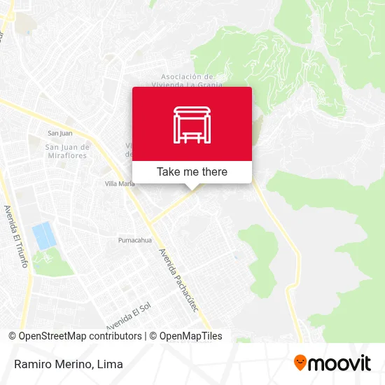 Mapa de Ramiro Merino