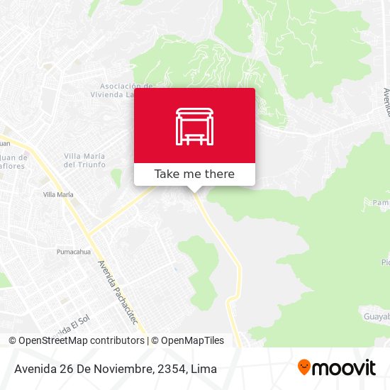 Avenida 26 De Noviembre, 2354 map