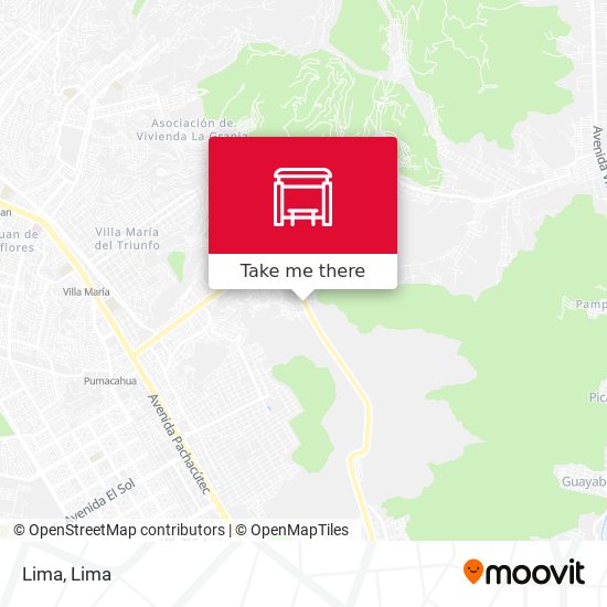 Lima map