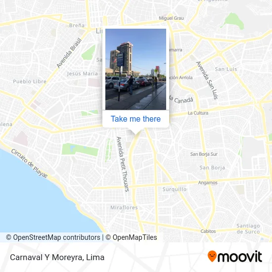 Carnaval Y Moreyra map