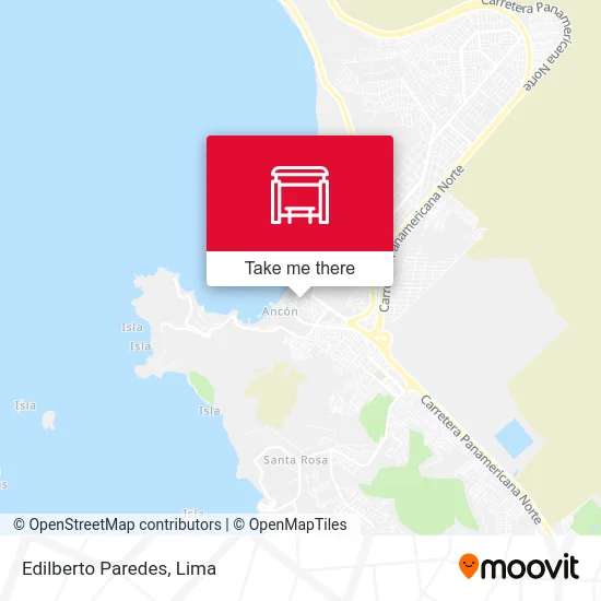 Edilberto Paredes map