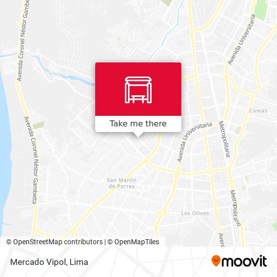 Mercado Vipol map