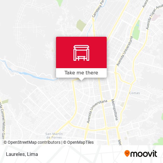 Laureles map