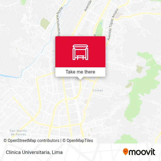 Clinica Universitaria map