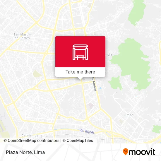 Plaza Norte map