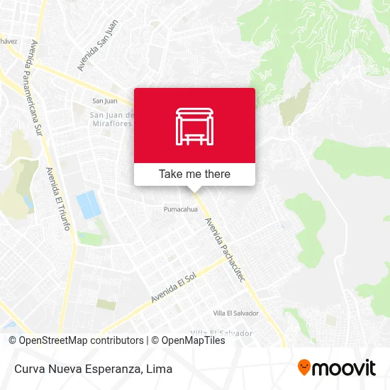Curva Nueva Esperanza map