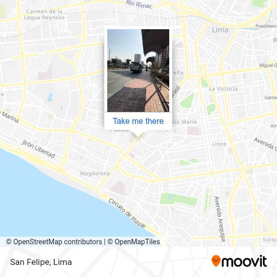 San Felipe map