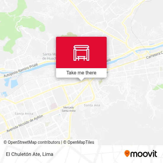 El Chuletón Ate map