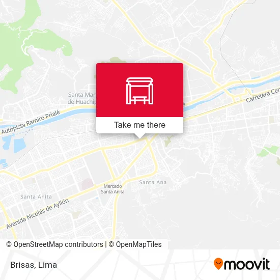 Brisas map