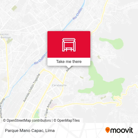 Mapa de Parque Mano Capac