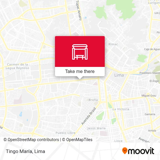 Tingo María map