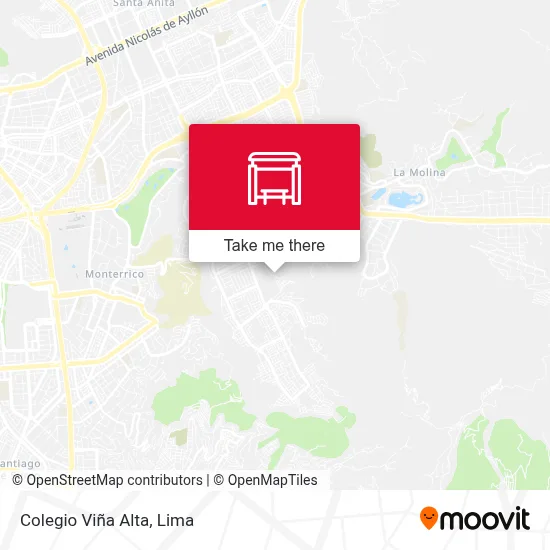 Colegio Viña Alta map