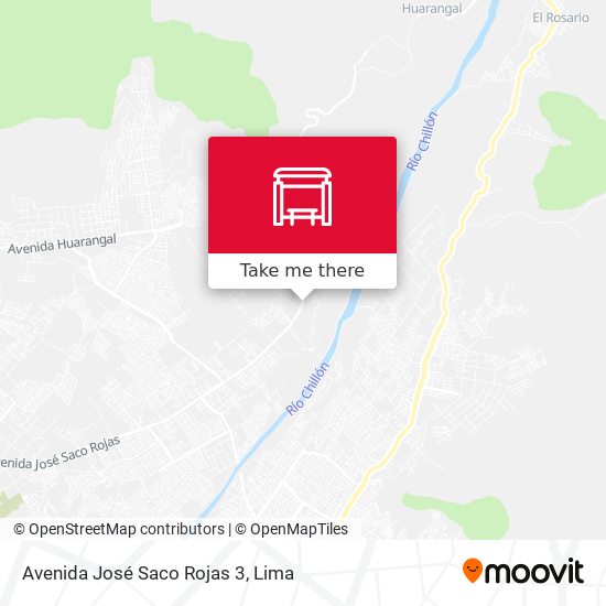 Avenida José Saco Rojas 3 map