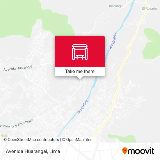 Avenida Huarangal map