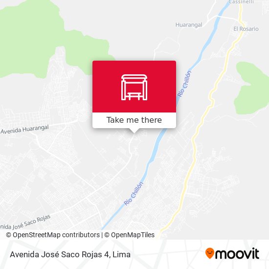 Mapa de Avenida José Saco Rojas 4