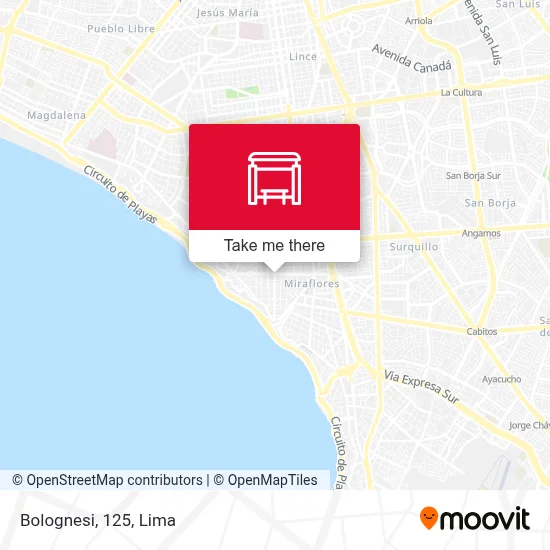 Bolognesi, 125 map