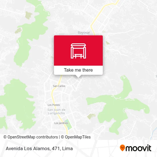 Avenida Los Alamos, 471 map