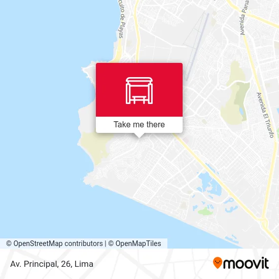 Av. Principal, 26 map