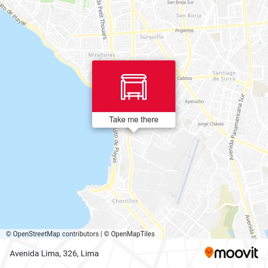 Avenida Lima, 326 map