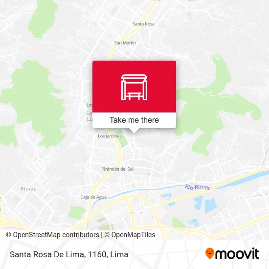 Santa Rosa De Lima, 1160 map