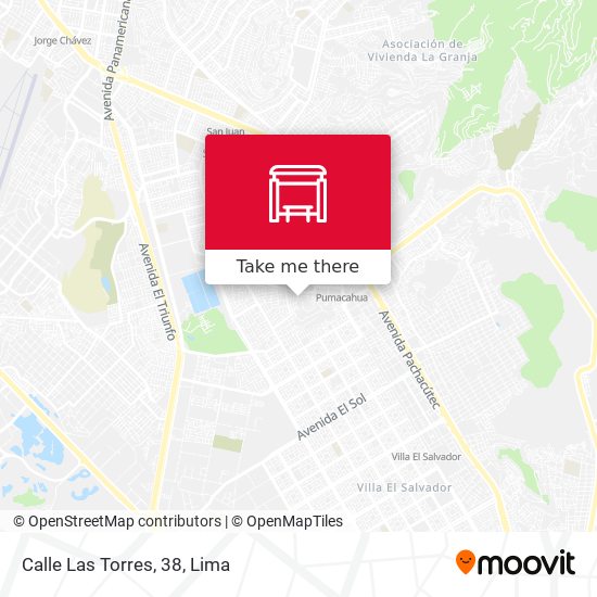 Calle Las Torres, 38 map