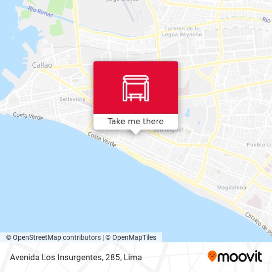 Avenida Los Insurgentes, 285 map
