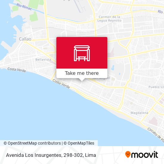 Mapa de Avenida Los Insurgentes, 298-302