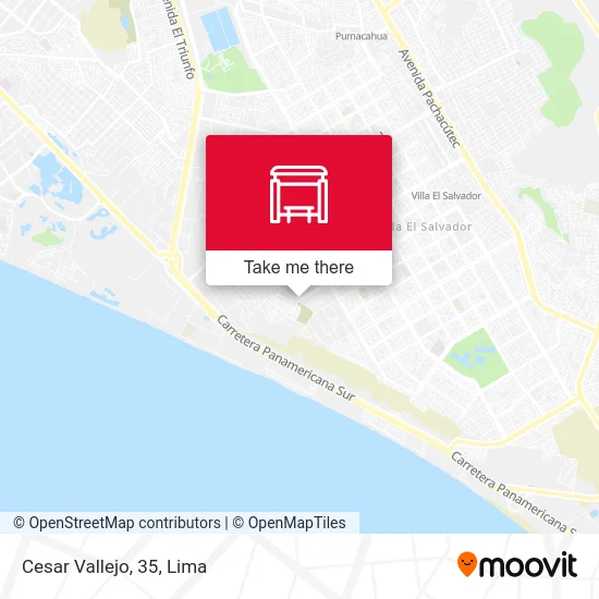 Cesar Vallejo, 35 map