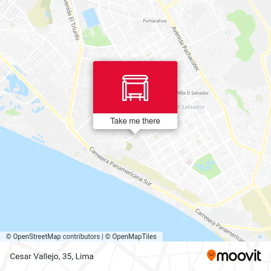 Cesar Vallejo, 35 map