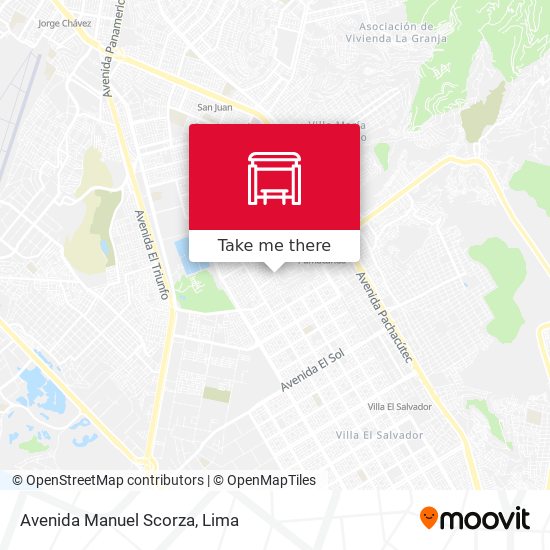 Avenida Manuel Scorza map