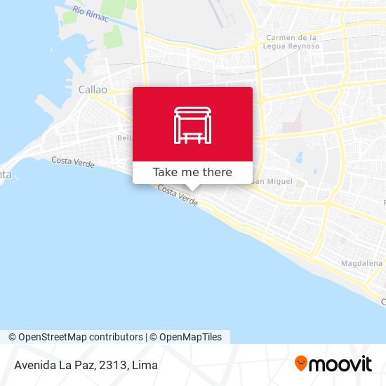 Mapa de Avenida La Paz, 2313