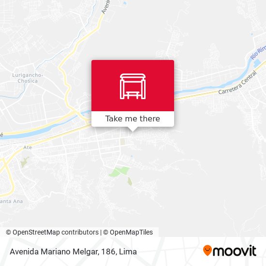 Avenida Mariano Melgar, 186 map