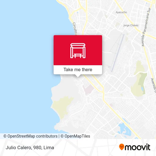 Julio Calero, 980 map