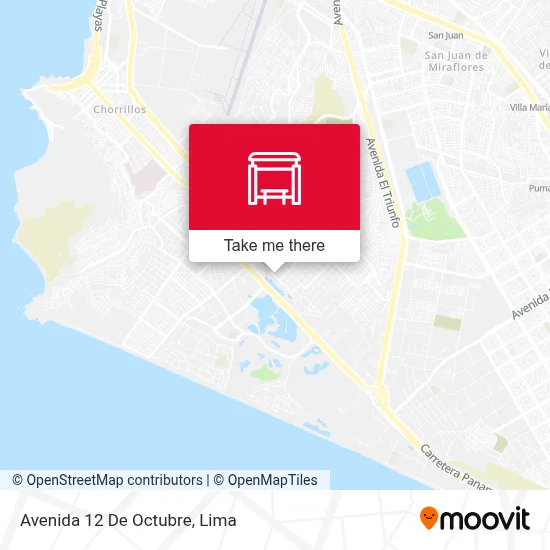 Avenida 12 De Octubre map