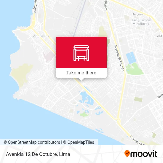 Avenida 12 De Octubre map