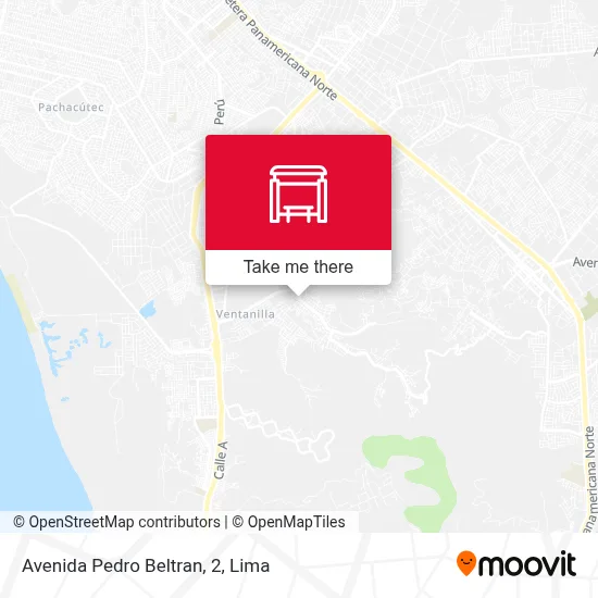 Avenida Pedro Beltran, 2 map