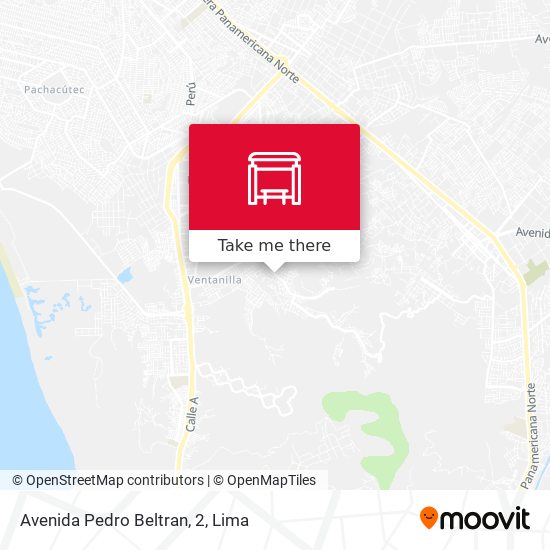 Mapa de Avenida Pedro Beltran, 2