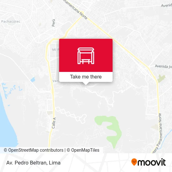 Av. Pedro Beltran map