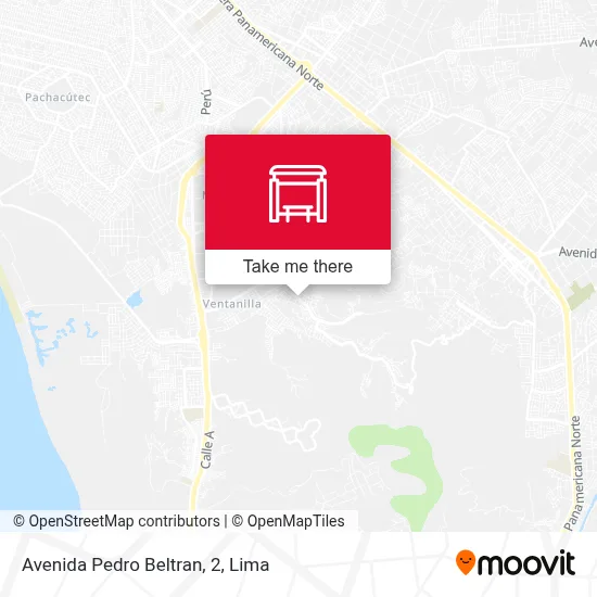 Avenida Pedro Beltran, 2 map
