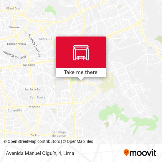 Avenida Manuel Olguín, 4 map