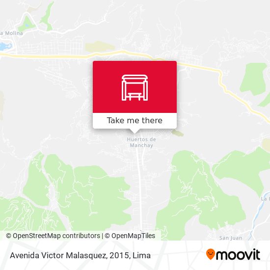 Avenida Victor Malasquez, 2015 map