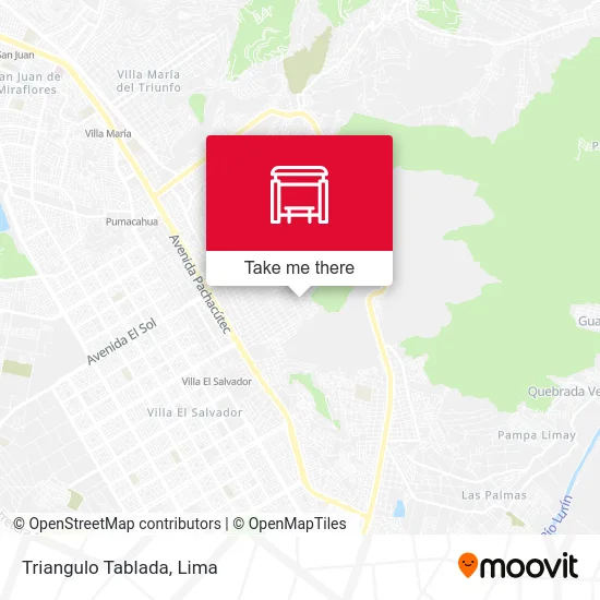 Triangulo Tablada map