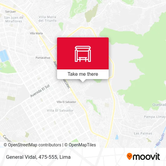 General Vidal, 475-555 map